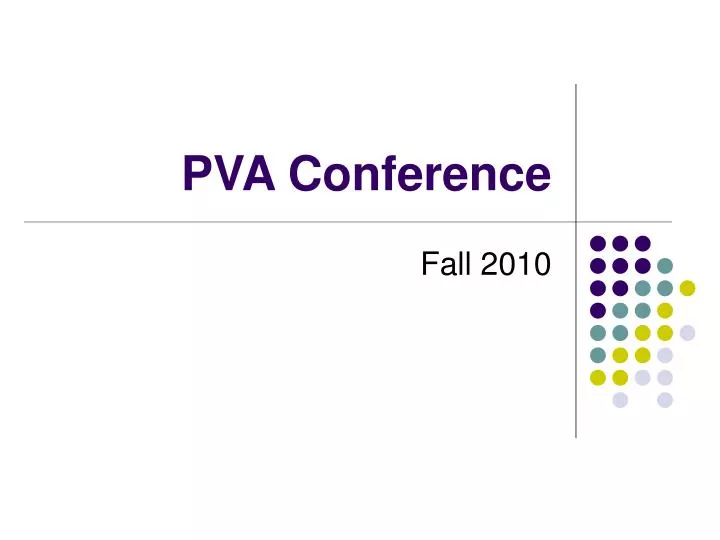 pva conference