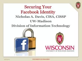 Securing Your Facebook Identity
