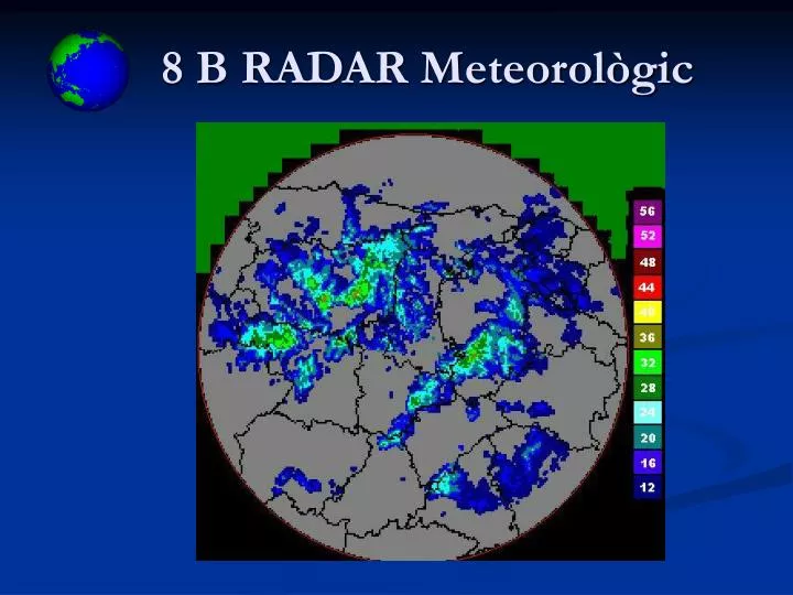 8 b radar meteorol gic