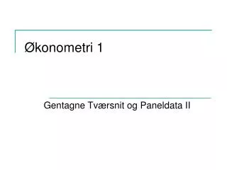 konometri 1