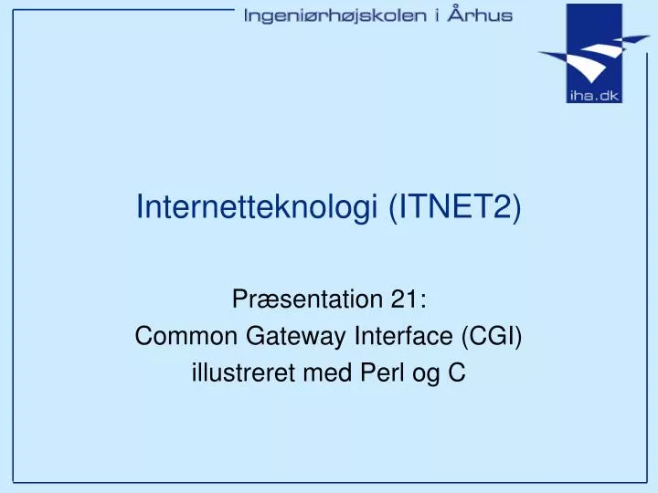 internetteknologi itnet2