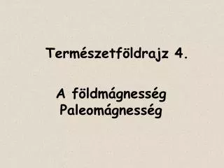 term szetf ldrajz 4