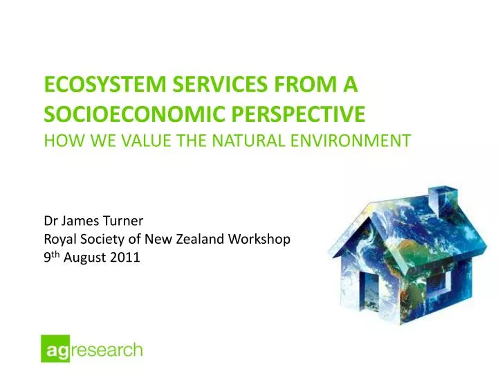 ecosystem services from a socioeconomic perspective how we value the natural environment