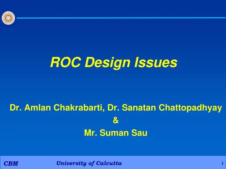 roc design issues