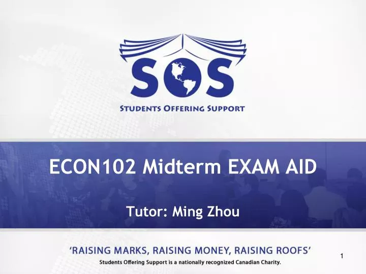 econ102 midterm exam aid tutor ming zhou