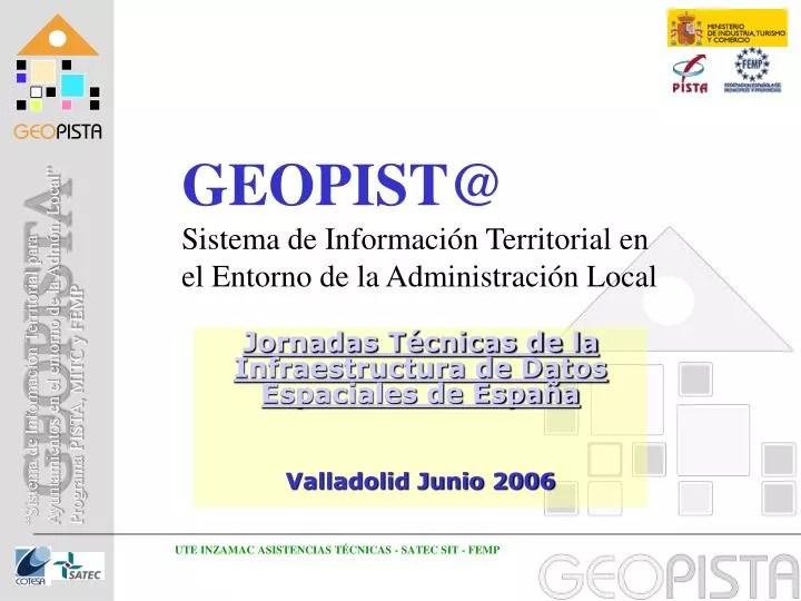 geopist@ sistema de informaci n territorial en el entorno de la administraci n local