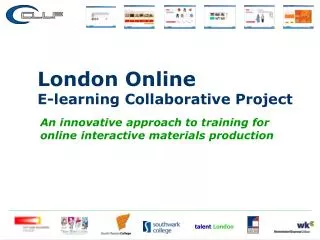 An innovative approach to training for online interactive materials production