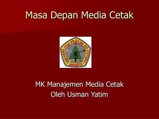 masa depan media cetak