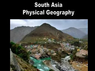 South Asia Physical Geography
