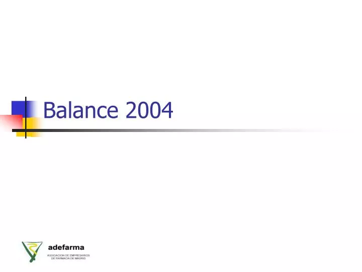balance 2004