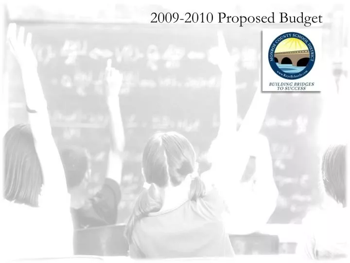2009 2010 proposed budget