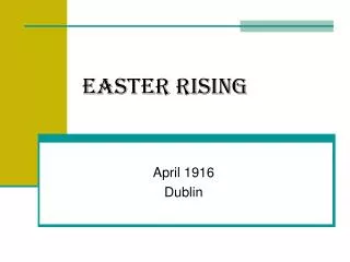 Easter rising