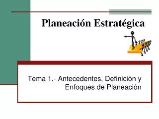 planeaci n estrat gica
