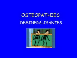 osteopathies