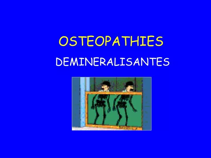 osteopathies