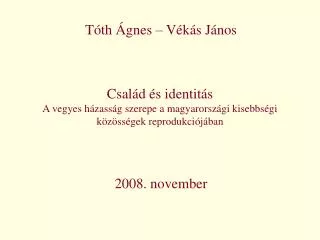 csal d s identit s a vegyes h zass g szerepe a magyarorsz gi kisebbs gi k z ss gek reprodukci j ban