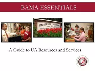 A Guide to UA Resources and Services