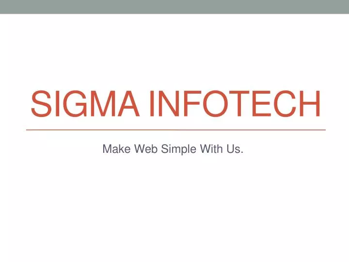 sigma infotech
