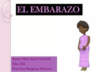 el embarazo