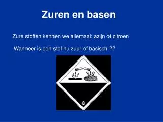 zuren en basen