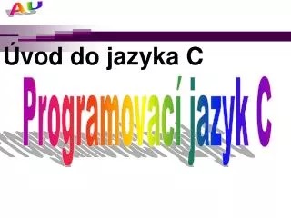 vod do jazyka c