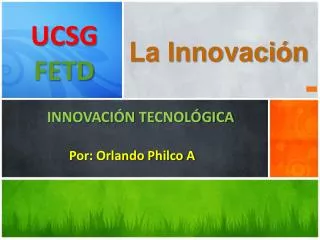 la innovaci n