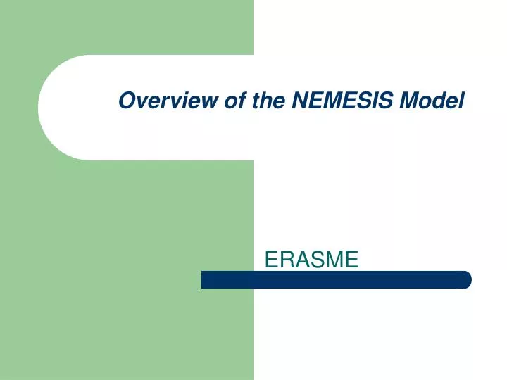overview of the nemesis model