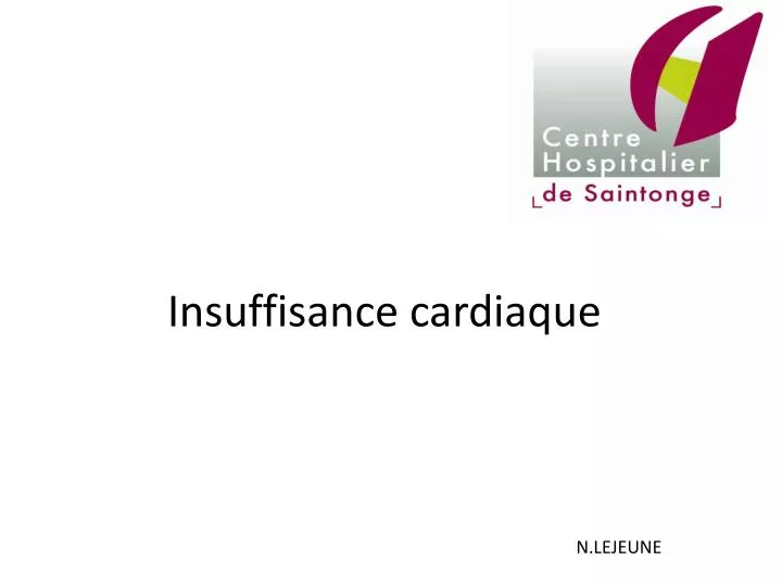insuffisance cardiaque