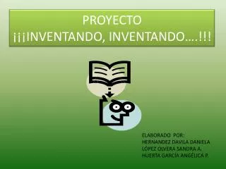 proyecto inventando inventando