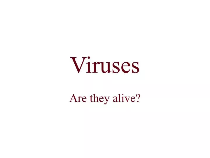 viruses