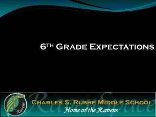 6 th Grade Expectations