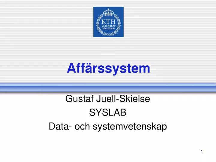 aff rssystem