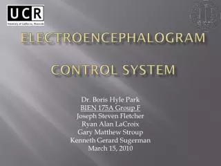 Electroencephalogram Control System