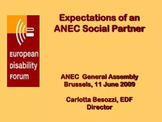 The European Disability Forum