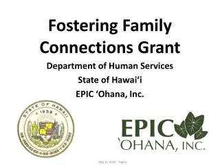 Fostering Family Connections Grant