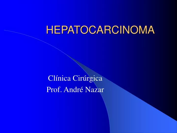 hepatocarcinoma