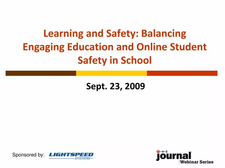 learning and safety balancing engaging education and online student safety in school