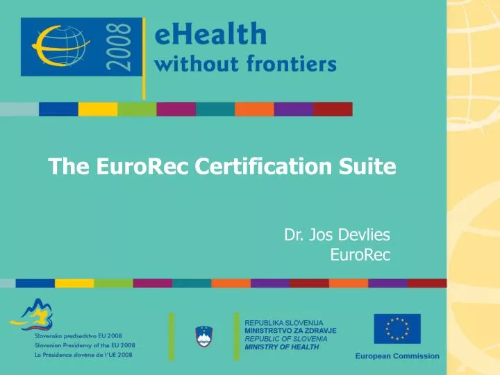 the eurorec certification suite