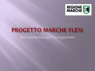 progetto marche flexi