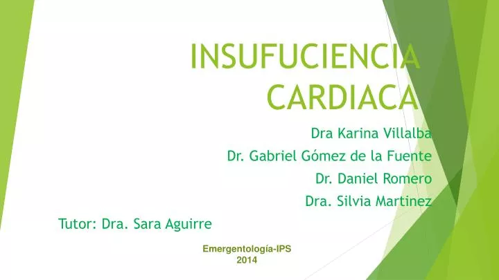 insufuciencia cardiaca