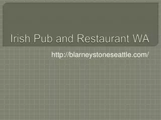 Irish Pub and Restaurant WA