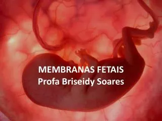membranas fetais profa briseidy soares