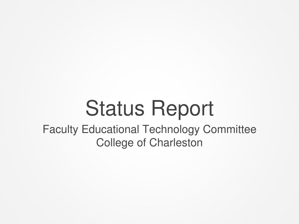 Enhancing IT Support and Classroom Technology at the College of Charleston - slide 1