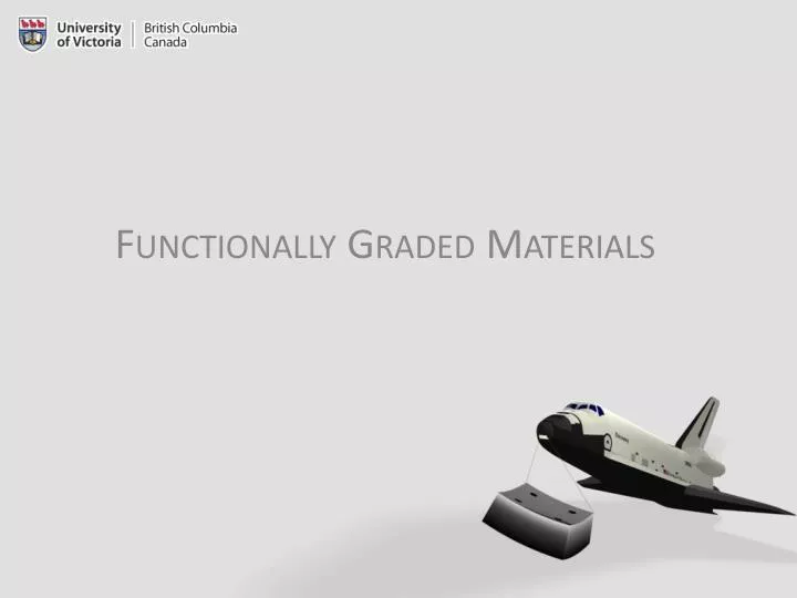 functionally graded materials