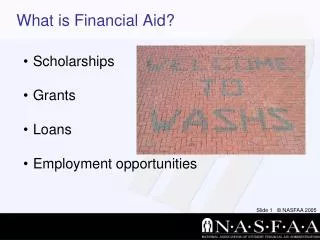 What is Financial Aid?