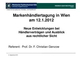 markenh ndlertagung in wien am 12 1 2012