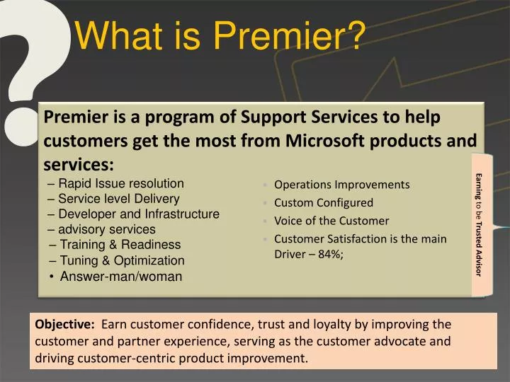 what is premier