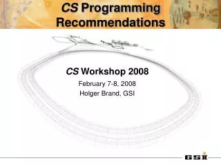 CS Programming Recommendations