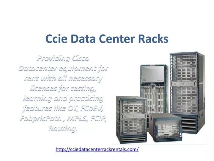 ccie data center racks