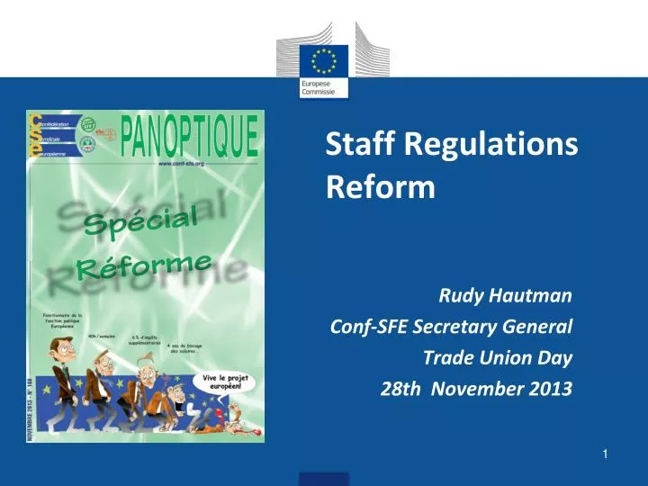 staff regulations reform